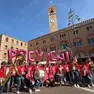 La Treviso in Rosa colora il centro città