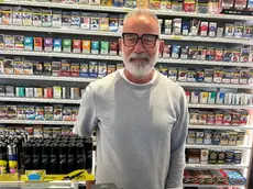 Paolo Gnata, titolare della tabaccheria dove è stata realizzata la vincita