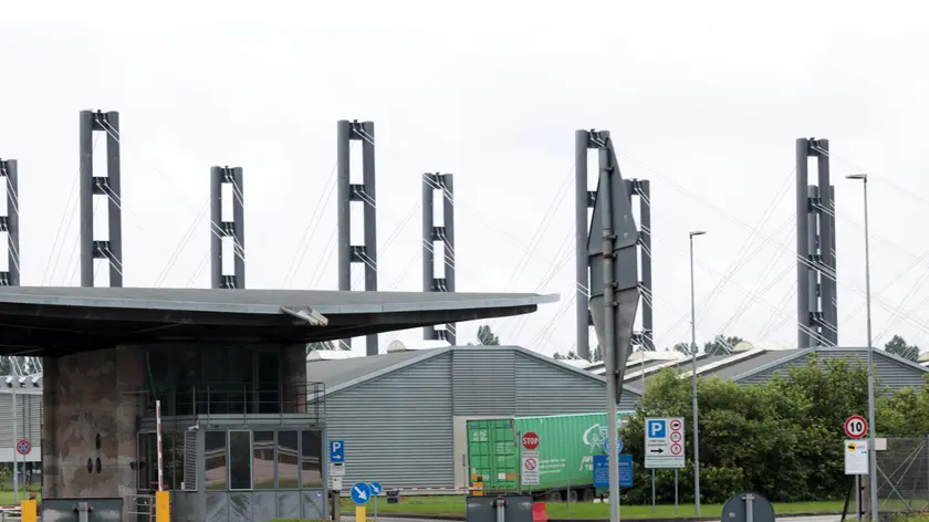 Lo stabilimento di Benetton a Castrette di Villorba