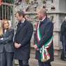 La premier Meloni con il presidente Fedriga e il sindaco Revelant