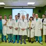 L'équipe del Centro trapianti di Padova diretta da prof Umberto Cillo