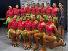 Le campionesse d'Europa dello skating Don Bosco di San Polo