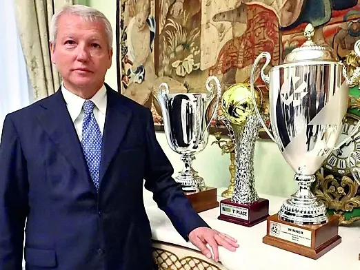 Il presidente della Lega volley femminile, Mauro Fabris