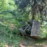 Il trattore ribaltato a Pianezze