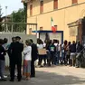 I migranti alla caserma Serena di Treviso
