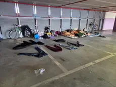 Sono tornati i migranti al park Dal Negro di Treviso