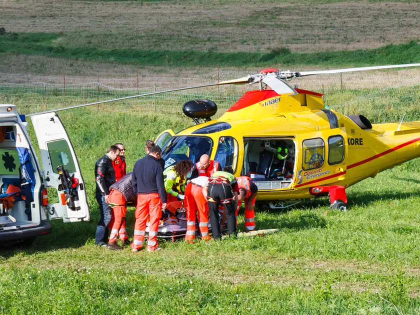 Incidente mortale su un trattore a Volpago del Montello