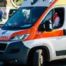 L'intervento di un'ambulanza in provincia di Treviso