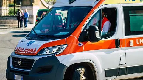 L'intervento di un'ambulanza in provincia di Treviso