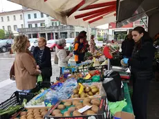 Il mercato a Meduna di Livenza