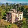 La villa vista dall'alto