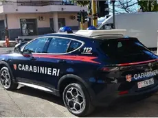 L'intervento dei carabinieri