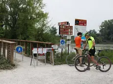Il ponte mobile dove scatterà il divieto