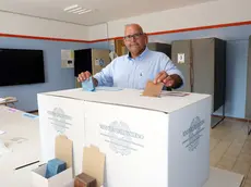 Il sindaco di Meduna Arnaldo Pitton