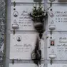 Alcuni dei loculi incendiati