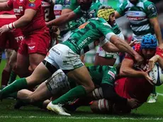 Un precedente match del Benetton, sconfitto il 16 maggio dai Bulls a Pretoria