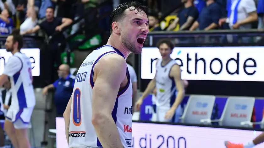 Alessandro Cappelletti esulta durante un match (Foto TvB)