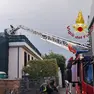 L'intervento dei pompieri (foto vigili del fuoco)
