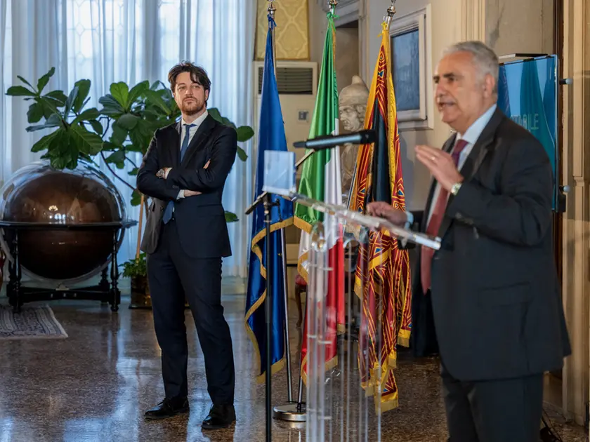 Alberto Stefani e Giampiero Beltotto