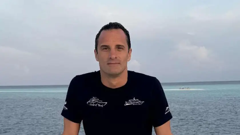 L'istruttore subacqueo Gianluca Benedetti