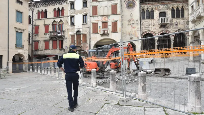 Il cantiere di Vittorio Veneto multato perché troppo veloce