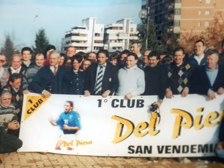 Un evento del San Vendemiano con Alessandro Del Piero