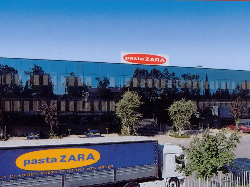 Lo stabilimento Pasta Zara a Riese, prima azienda della classifica dei Distretti
