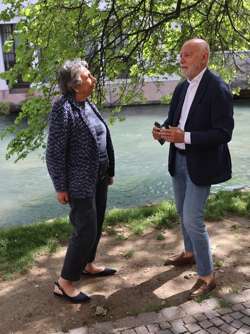 Maria Rosaria Nevola con Domenico Basso