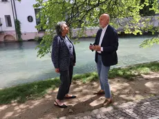 Maria Rosaria Nevola con Domenico Basso