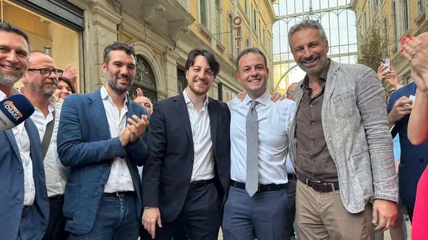 Da sinistra Tomaello, Stefani, Venturini e Speranzon