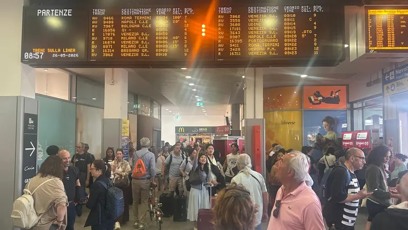 Sui tabelloni ferroviari ritardi fino a cento minuti