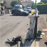 La scena dell’incidente e l’arrivo di Suem e forze dell’ordine