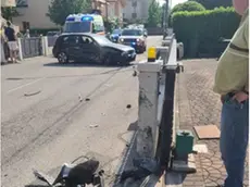 La scena dell’incidente e l’arrivo di Suem e forze dell’ordine