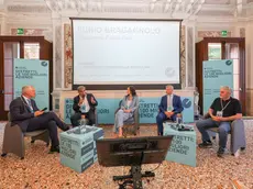 Nella foto da sinistra: Piana, Bragagnolo, Comacchio, Bertollo e Gelain (foto Macca)