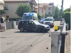 La scena dello speronamento