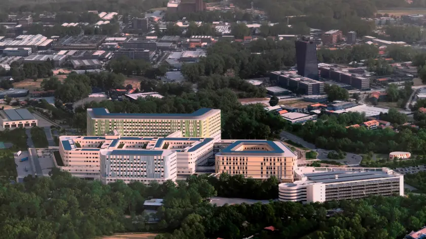 Il progetto del nuovo ospedale di Padova