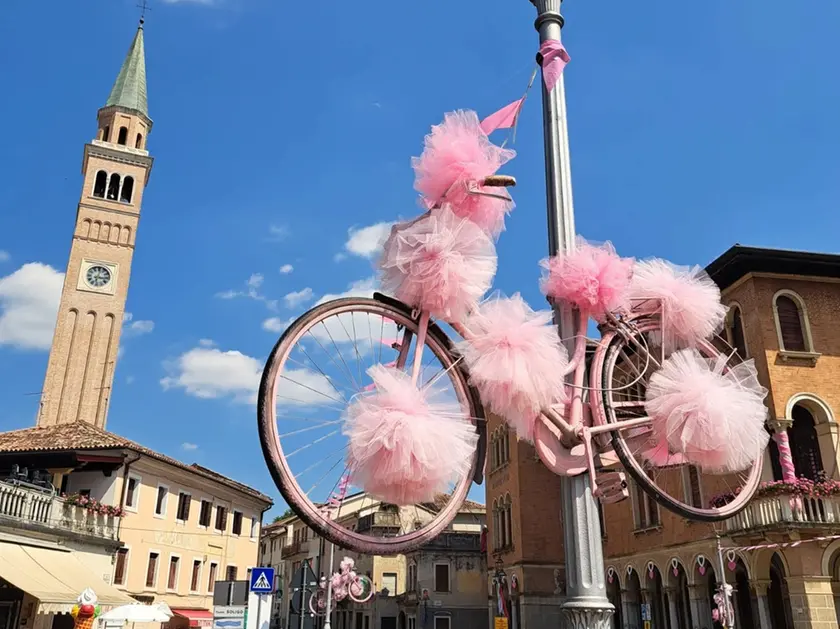 Pieve di Soligo pronta per l'arrivo del Giro d'Italia