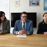 Il questore Della Rocca con le dirigenti Rizzo (Mobile) e Pierini (Volanti)