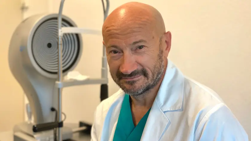 Diego Ponzin in ambulatorio