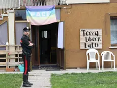 I carabinieri nella sede dell’associazione “Terra Libera Tutti”