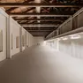 Le sale interne della futura biblioteca e centro culturale di Conegliano