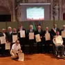 Foto di gruppo per i nuovi cavalieri della Repubblica a Treviso