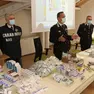 Il materiale sequestrato all'epoca dei fatti