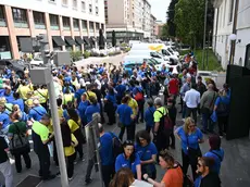 I lavoratori dell'Electrolux a Porcia (Petrussi)