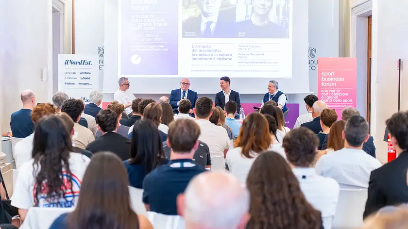Uno degli incontri della tappa trevigiana di Sport Business Forum