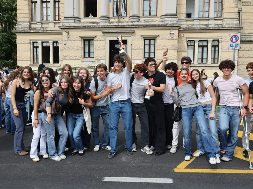 Ultimo giorno di scuola a Treviso