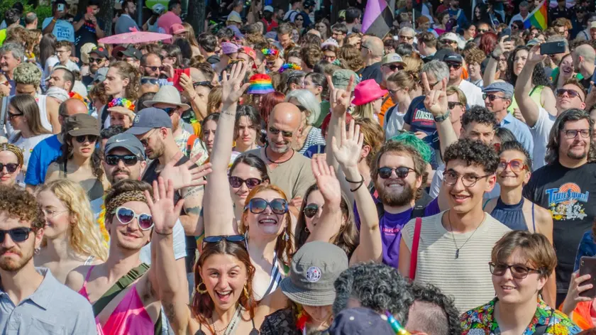 Una precedente edizione del Treviso Pride