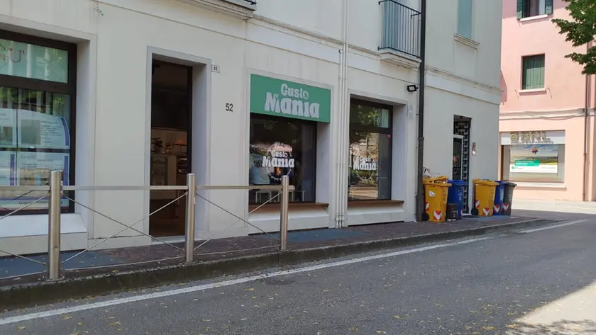 Gustomania a Montebelluna, il locale dove è avvenuto il furto
