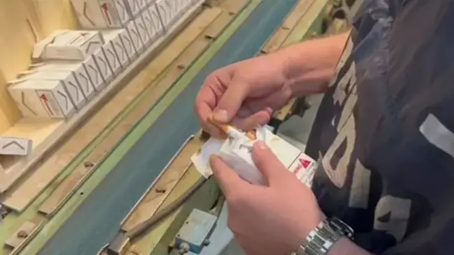 Con il tabacco sequestrato potevano essere prodotti 3,9 milioni di pacchetti di sigarette (foto d'archivio)