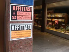 Cartelli di affitti in città
